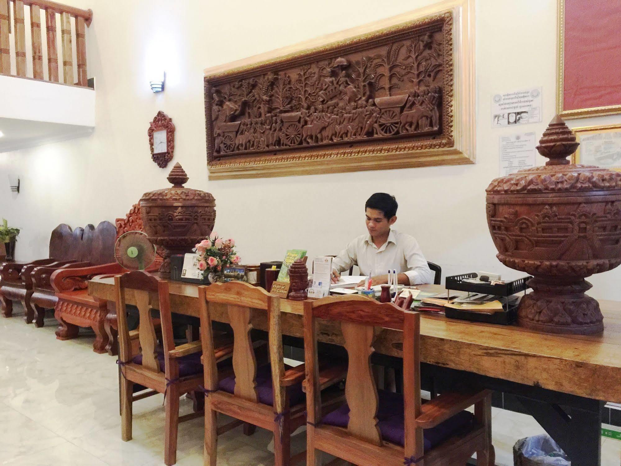 סיאם ריפ Angkor Udom Guesthouse מראה חיצוני תמונה